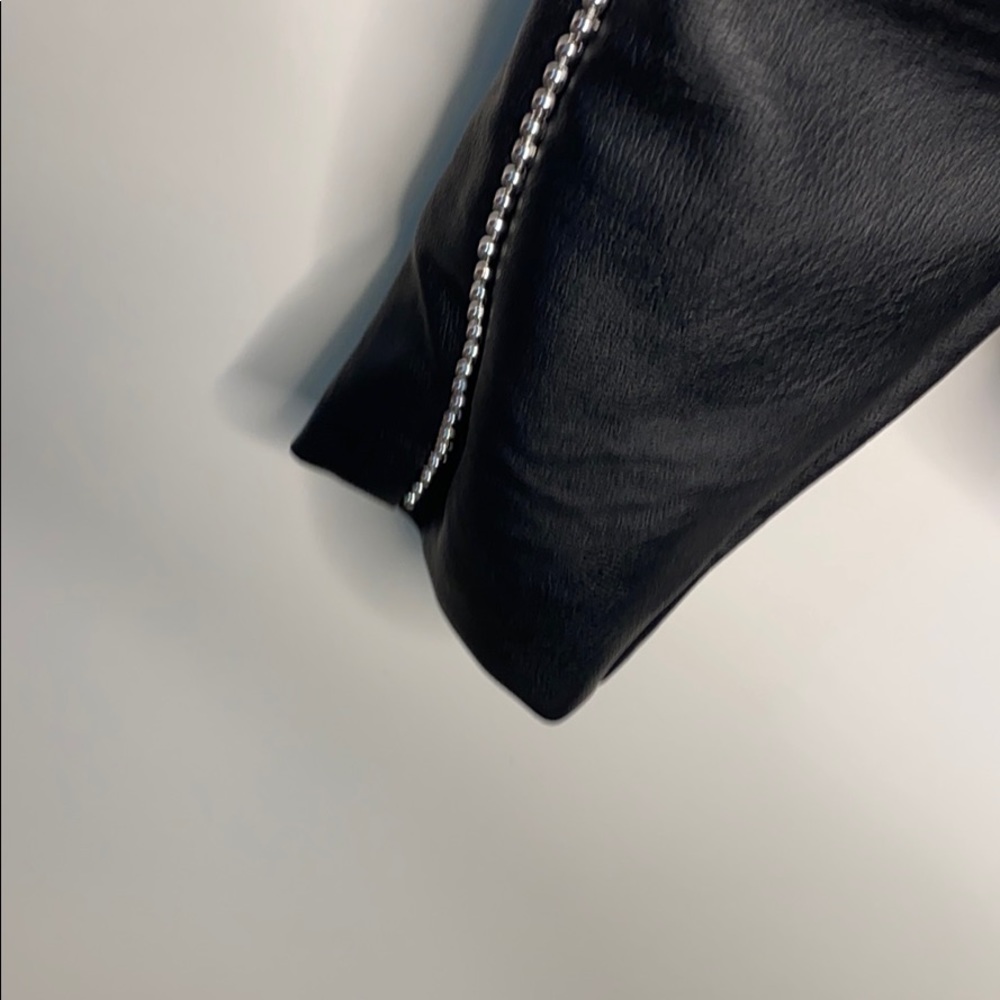 BACCINI FAUX LEATHER JACKET size S NWT - Picture 7 of 15